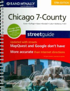 Rand McNally 2009 Chicago 7 County Street Guide (Paperback