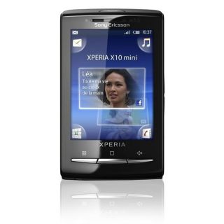 Sony Ericsson XPERIA X10 Mini Noir + Coques Rose e   Achat / Vente