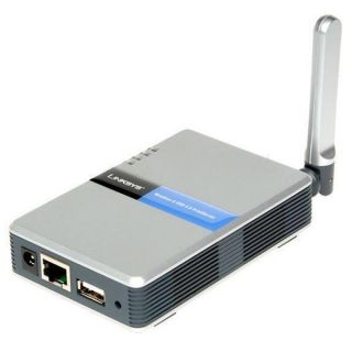 Linksys WPS54G USB Port Wireless G Print Server (Refurbished