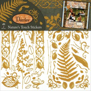 Dazzles Stickers 6X12 2 Sheets Natures Touch Today $7.49