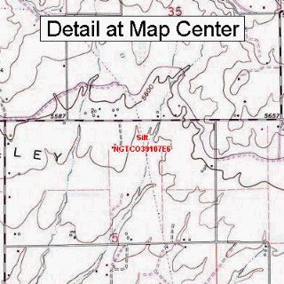 USGS Topographic Quadrangle Map   Silt, Colorado (Folded