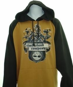 Timberland Crest Brown Hooded Sweatshirt