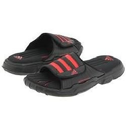 adidas Kids SS2G Slide Ext J (Youth) Black/Red Sandals