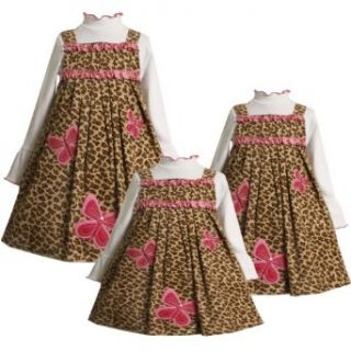 Size 24M BNJ 9997B 2 Piece BROWN PINK SEQUIN BUTTERFLY