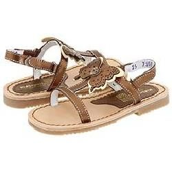 Kid Express Nelly (Toddler/Youth) Bronze Metallic Sandals
