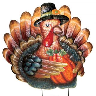 PD Home & Garden 29 inch Thanksgiving Turkey Yard Decor