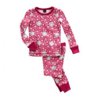 Tea Collection Baby Cherry Blossom Print Sleepwear Set