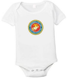 Usmc United States Marine Baby One Piece T shirt Size 6