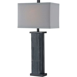 Winslow 31 inch Natural Grey Slate Table Lamp