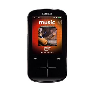SanDisk Sansa Fuze SDMX20R 8 GB Black Flash Portable Media Player