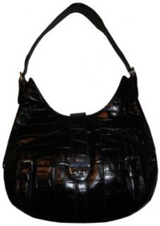 Womens Ralph Lauren Purse Handbag Acadian Hobo Black