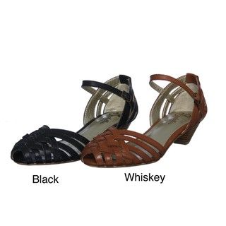 Seychelles Womens Snarl Woven Ankle Strap Sandals