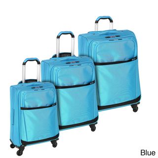 Heys USA Stratos 3 piece Spinner Luggage Set