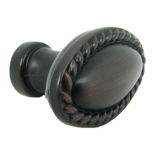 Stone Mill Hardware Oil Rubbed Bronze Austin Cabinet Knob (Pack of 5
