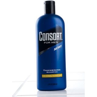 Consort 13 ounce Mens Thick Shampoo For Normal/ Fine Hair (Pack of 4