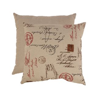 French Postale 23 inch Floor Pillow