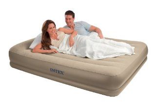 Intex Pillow Rest Mid Rise Queen Airbed Kit Sports