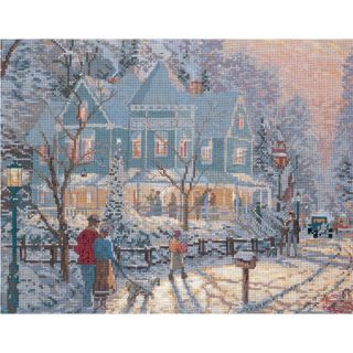 Gathering Counted Cross Stitch Kit 14X11 14 Count
