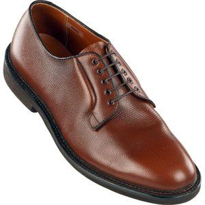 Alden Mens Plain Toe Blucher Welterweight Brown Shoes