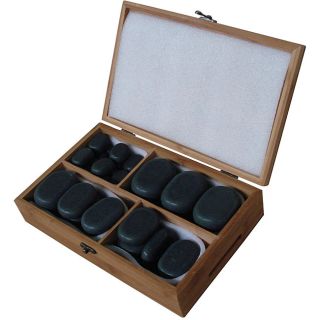 Basalt Lava 36 piece Hot Stone Massage Kit
