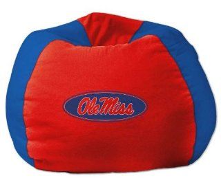 Mississippi Ole Miss Rebels NCAA Bean Bag Chair Blue