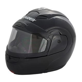 Raider Modular Black Snow Helmet
