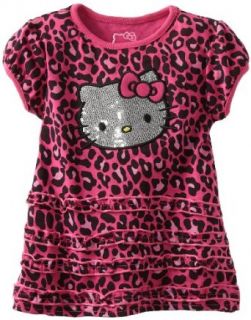 Hello Kitty Baby girls Infant Cheetah Print Dress, Very