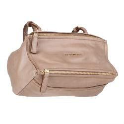Givenchy Light Taupe Mini Pandora Messenger Handbag