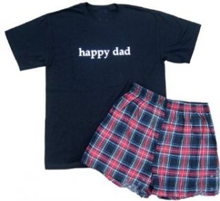 Happy Dad Short Sleeve Cotton Boxer Pajama Set