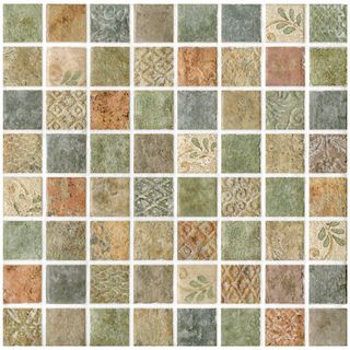 SomerTile 7.75x7.75 inch Montage Lumine Decor Ceramic Wall Tiles (Pack