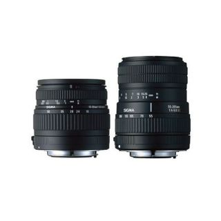SIGMA double kit zoom 18 50mm F3,5 5,6 DC + zoom 5   Achat / Vente