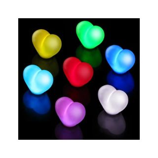 Multi color LED Heart shaped Light
