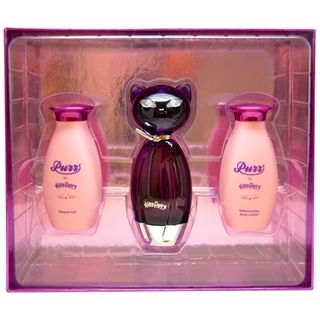 Katy Perry Purr Womens Three piece Eau de Parfum Gift Set