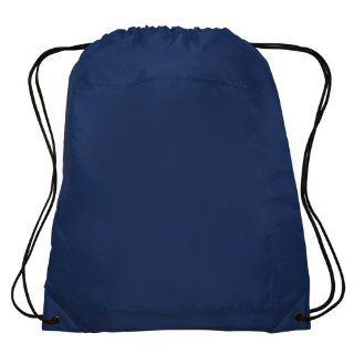 Insulated Drawstring Backpack Cooler Bag (Navy) Sports