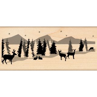 Penny Black Snowscape Rubber Stamp Today $13.29