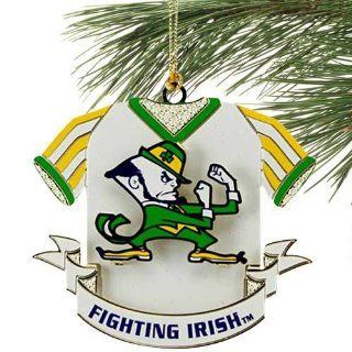 Notre Dame Fighting Irish Mascot Jersey Ornament Sports