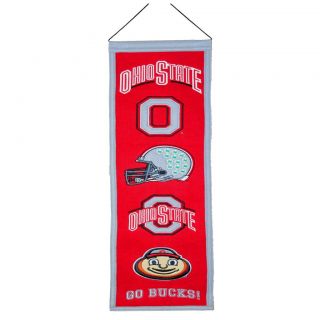 Ohio State Buckeyes Wool Heritage Banner Today $22.05