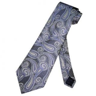 NeckTie BLUE Paisley Design Pattern Mens Neck Tie NEW