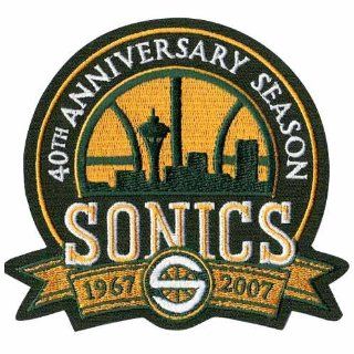 NBA Seattle SuperSonics 40th Anniversary Collectible Logo