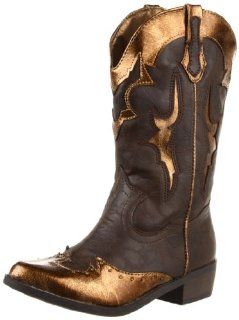  Steve Madden Giddyup Western Boot (Little Kid/Big Kid) Shoes