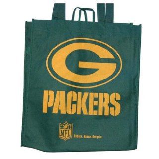  Sports Team Eco Friendly Tote Grocery Bag, Greenbay Packers Shoes
