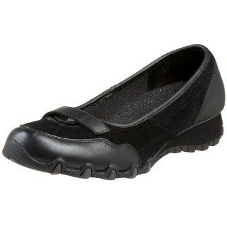 Skechers Womens Costella Wedge,Black,5 M US Shoes