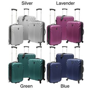 Travelers Choice TC8500 3 piece 18.5   22   28 inch Hardside Luggage