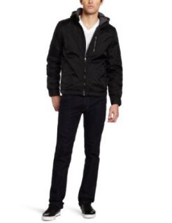 Calvin Klein Jeans Mens Nylon Hooded Jacket Clothing