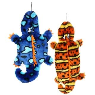 Invincibles Gecko Dog Toys (Pack of 2)