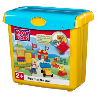 Mega Bloks Mini Scoop n Build Bucket 100 piece Playset