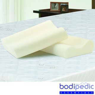 Bodipedic Essentials Contour Memory Foam Pillows (Set of 2