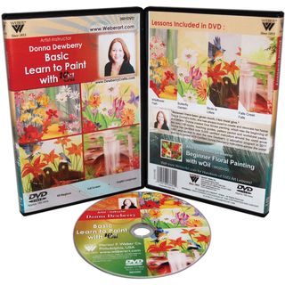 Donna Dewberry DVD Basic Learn To Paint With Oils