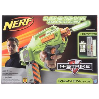 Nerf N strike Glow in the dark Rayven Blaster