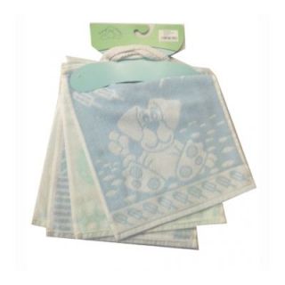 Lot de 4 très grands bavoirs en éponge jacquard   Lot de 4 bavoirs